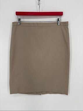 🪽 GAP gapstretch cotton stone Straight Pencil Skirt